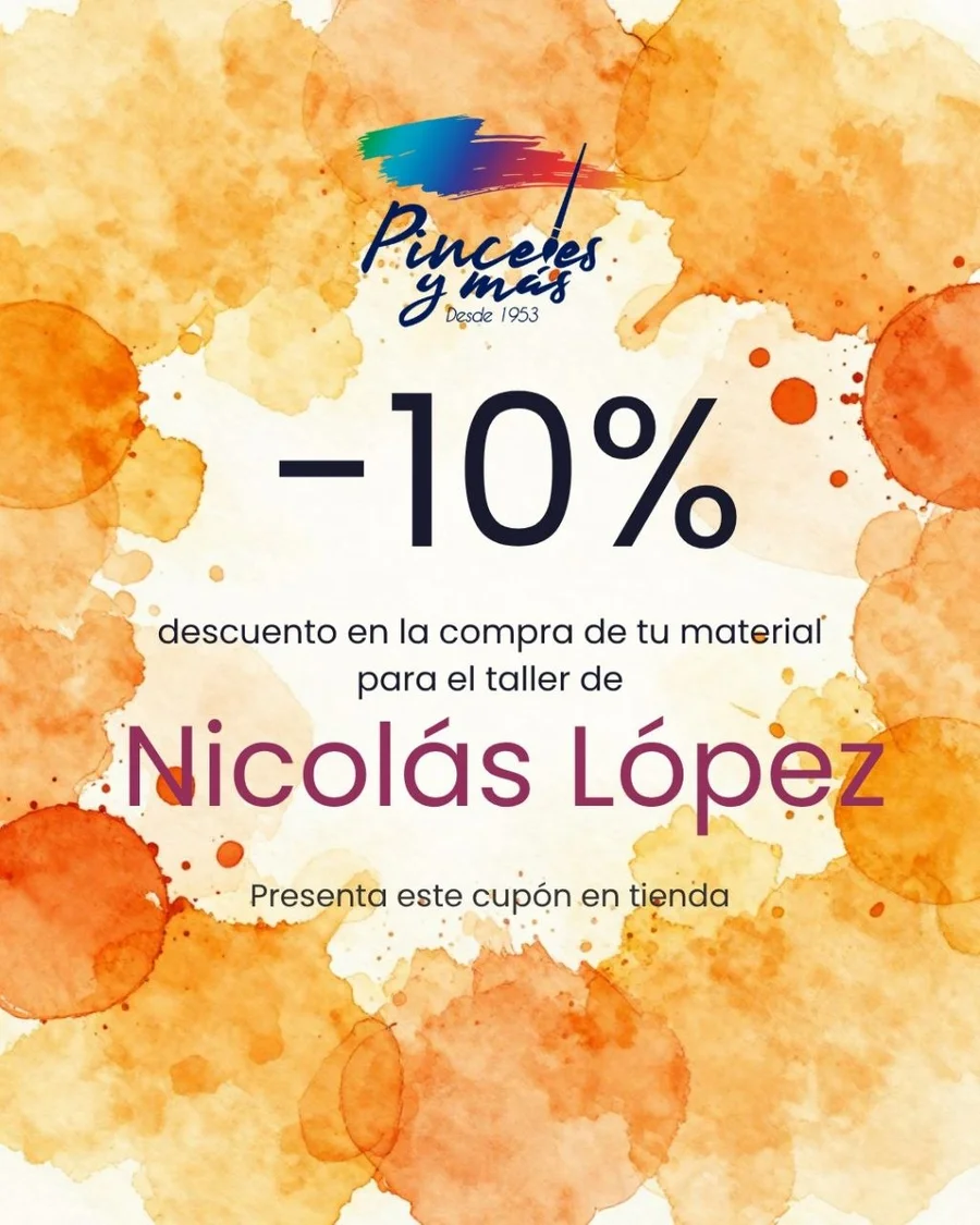 Cupón 7 - Pinceles y más